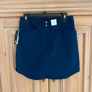 Adidas Navy Blue Skort Golf Tennis Pickleball NWT